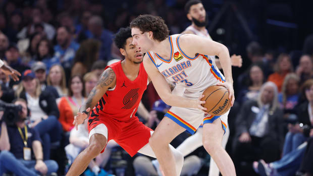 Josh Giddey, OKC Thunder, Anfernee Simons, Portland Trail Blazers